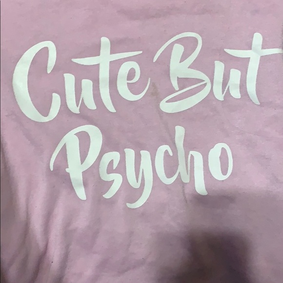 Pink cropped long sleeve size medium - Picture 3 of 7